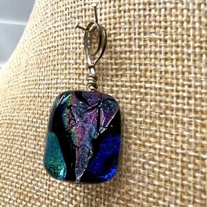 Colored Glass Pendant